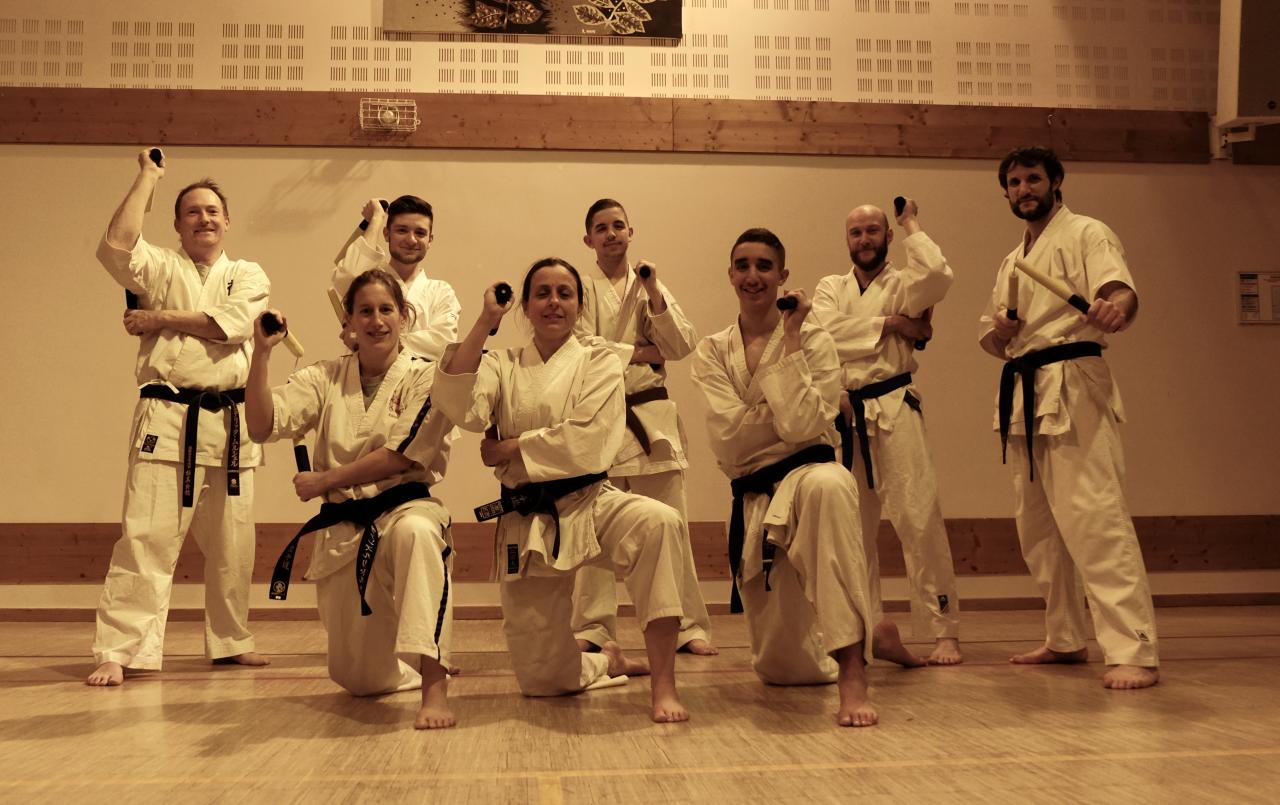 1er Stage Nunchaku avec Adrien CHAON